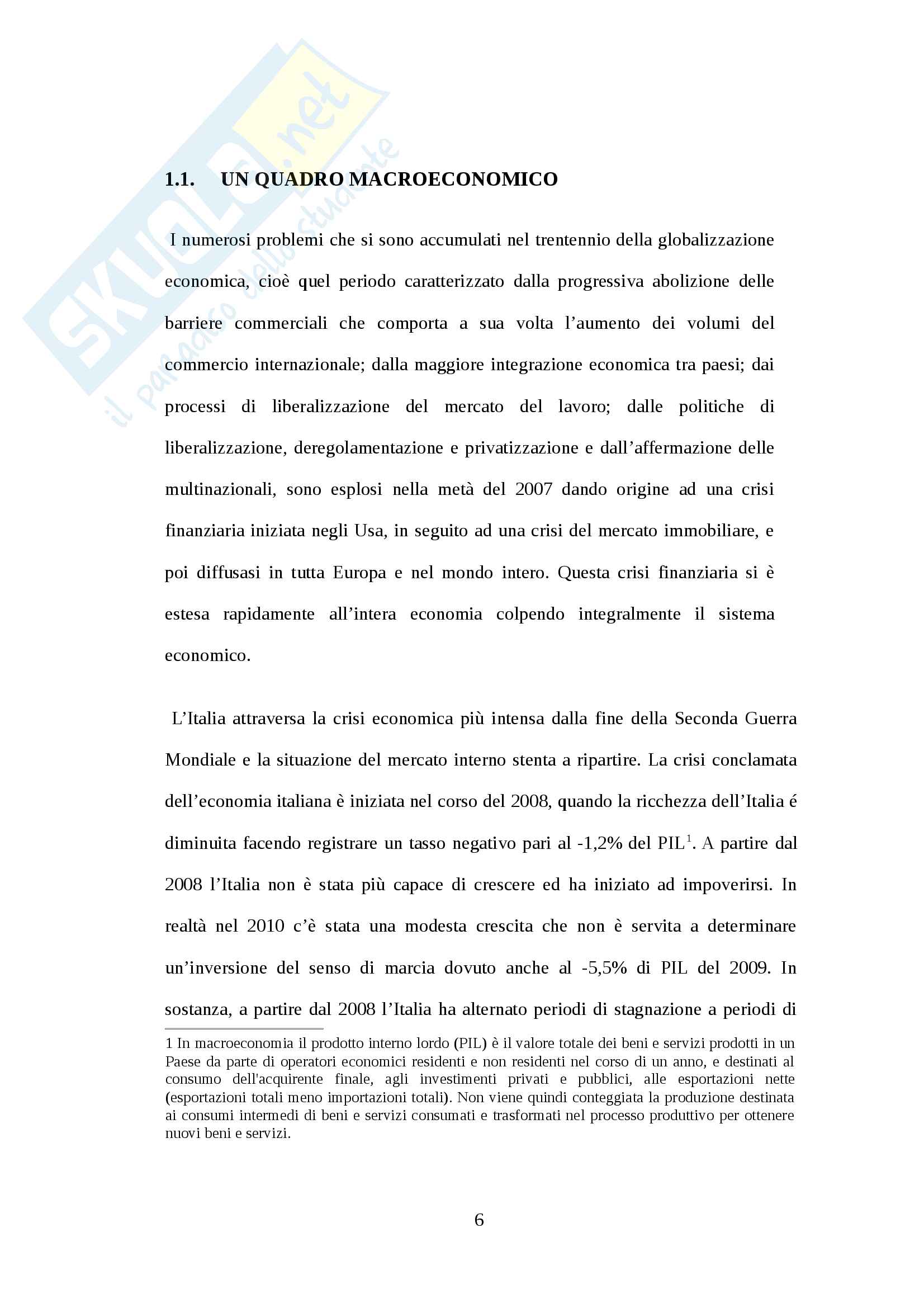 Tesi Economia politica Pag. 6