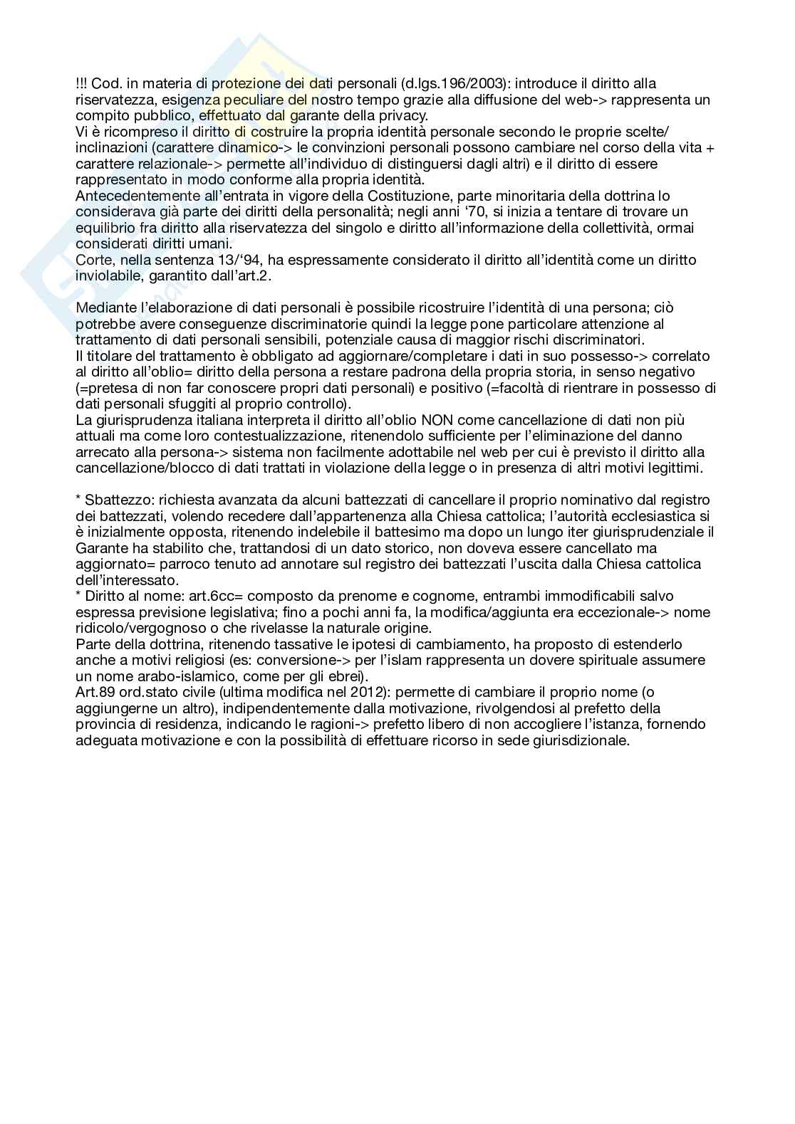 Riassunto esame Diritto ecclesiastico, Prof. Croce Marco, libro consigliato La libertà religiosa in Italia, Consorti Pag. 31