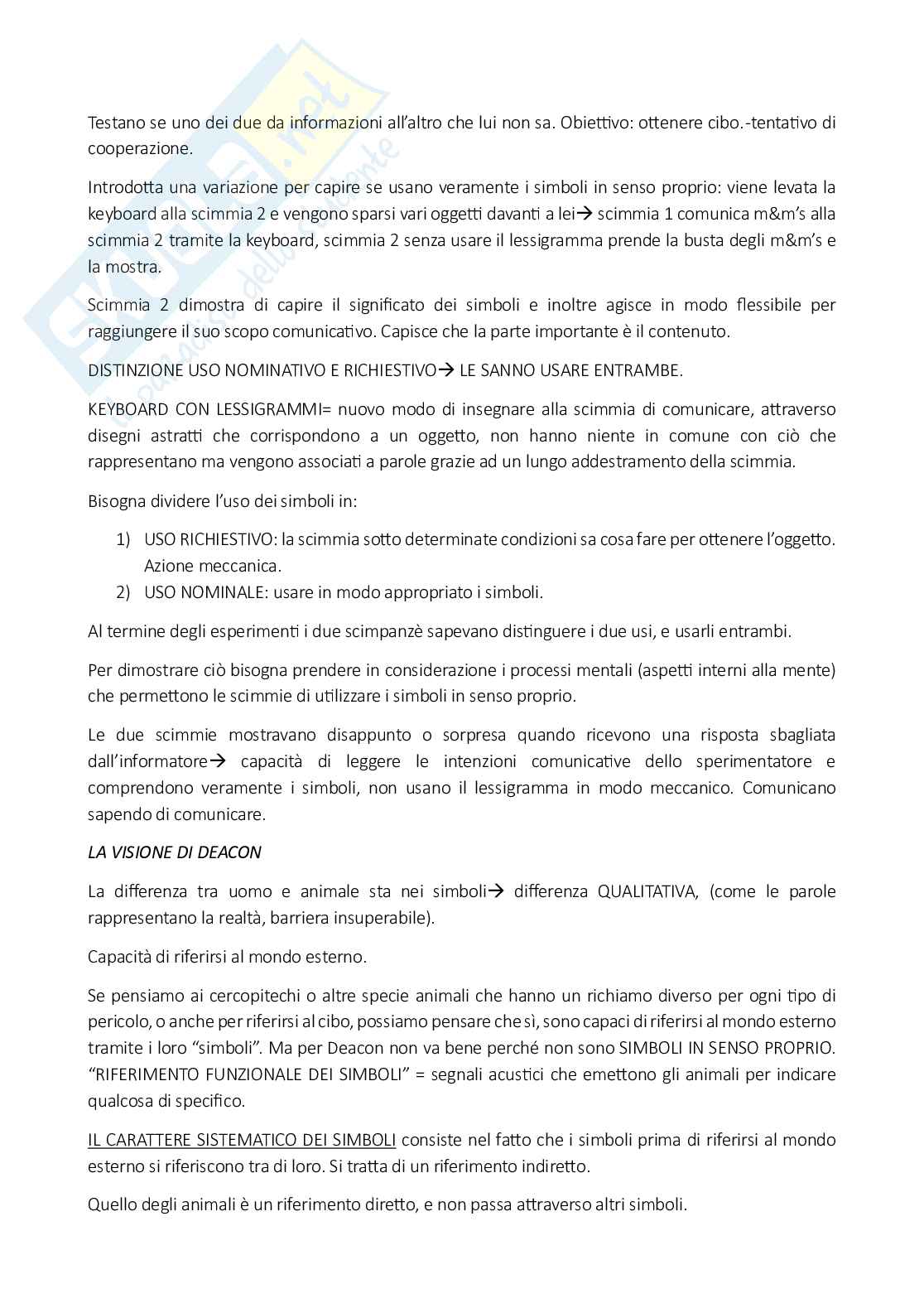 Dalla comunicazione al linguaggio Pag. 6