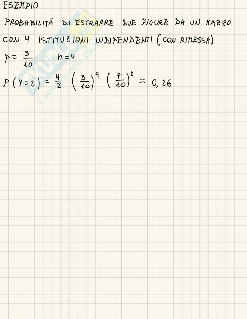 Lezione 4 Probabilità e statistica Pag. 11