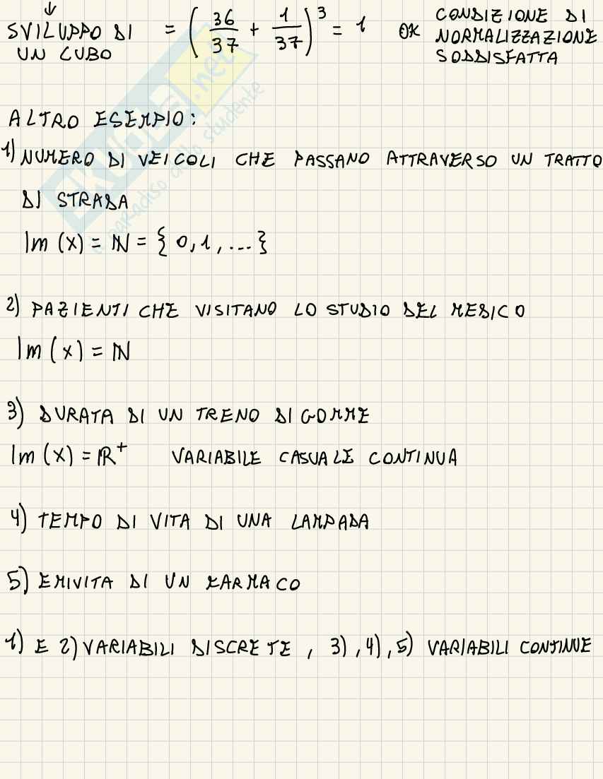 Lezione 4 Probabilità e statistica Pag. 6