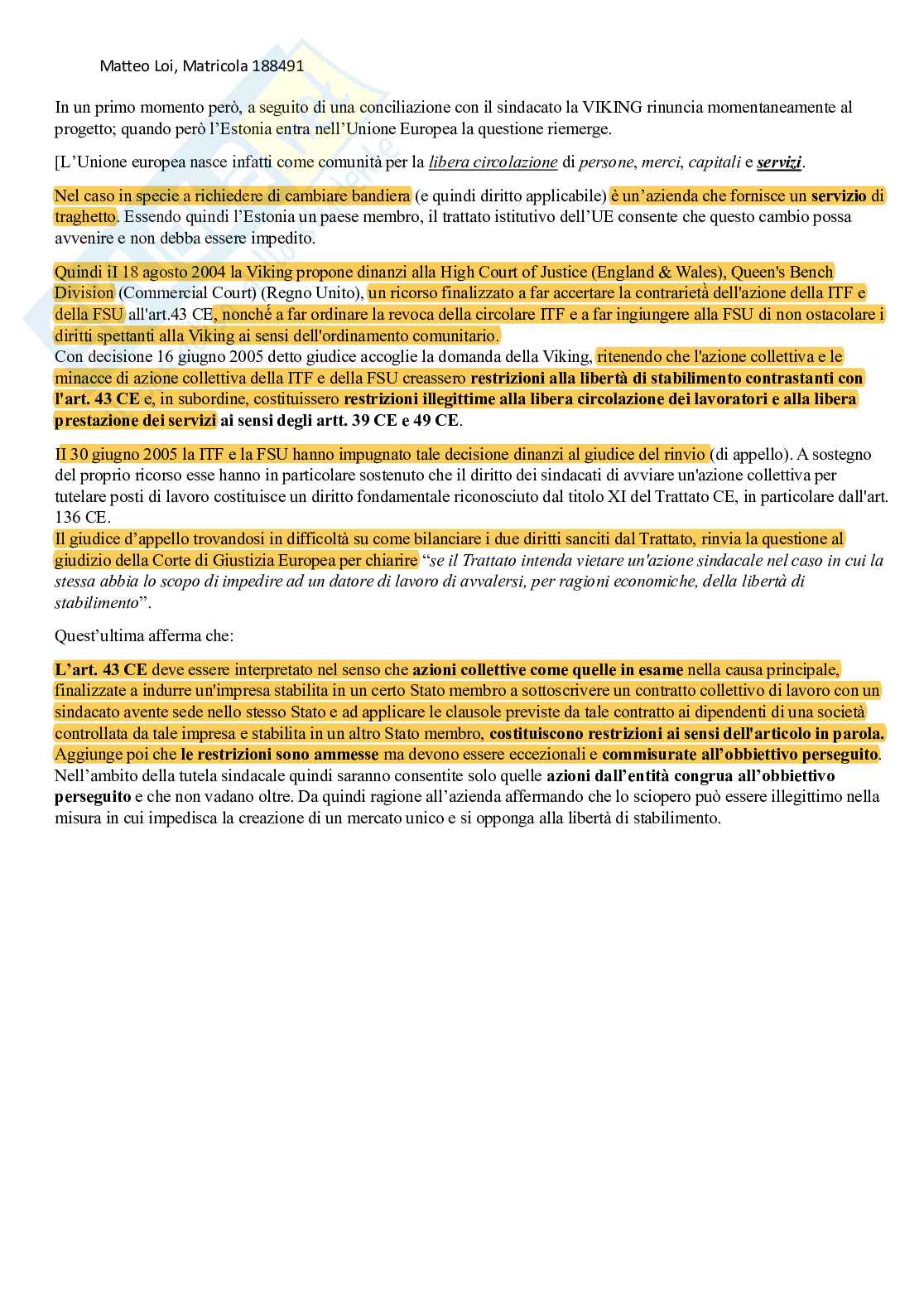 Diritto del lavoro Pag. 36