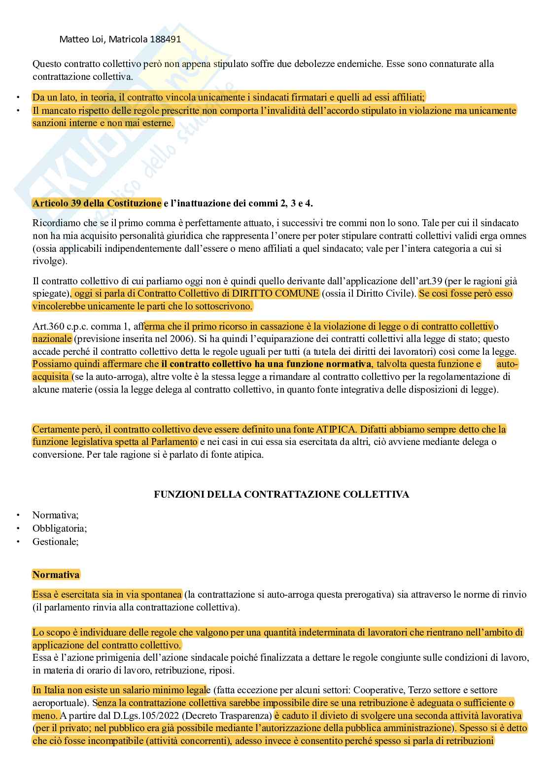 Diritto del lavoro Pag. 46