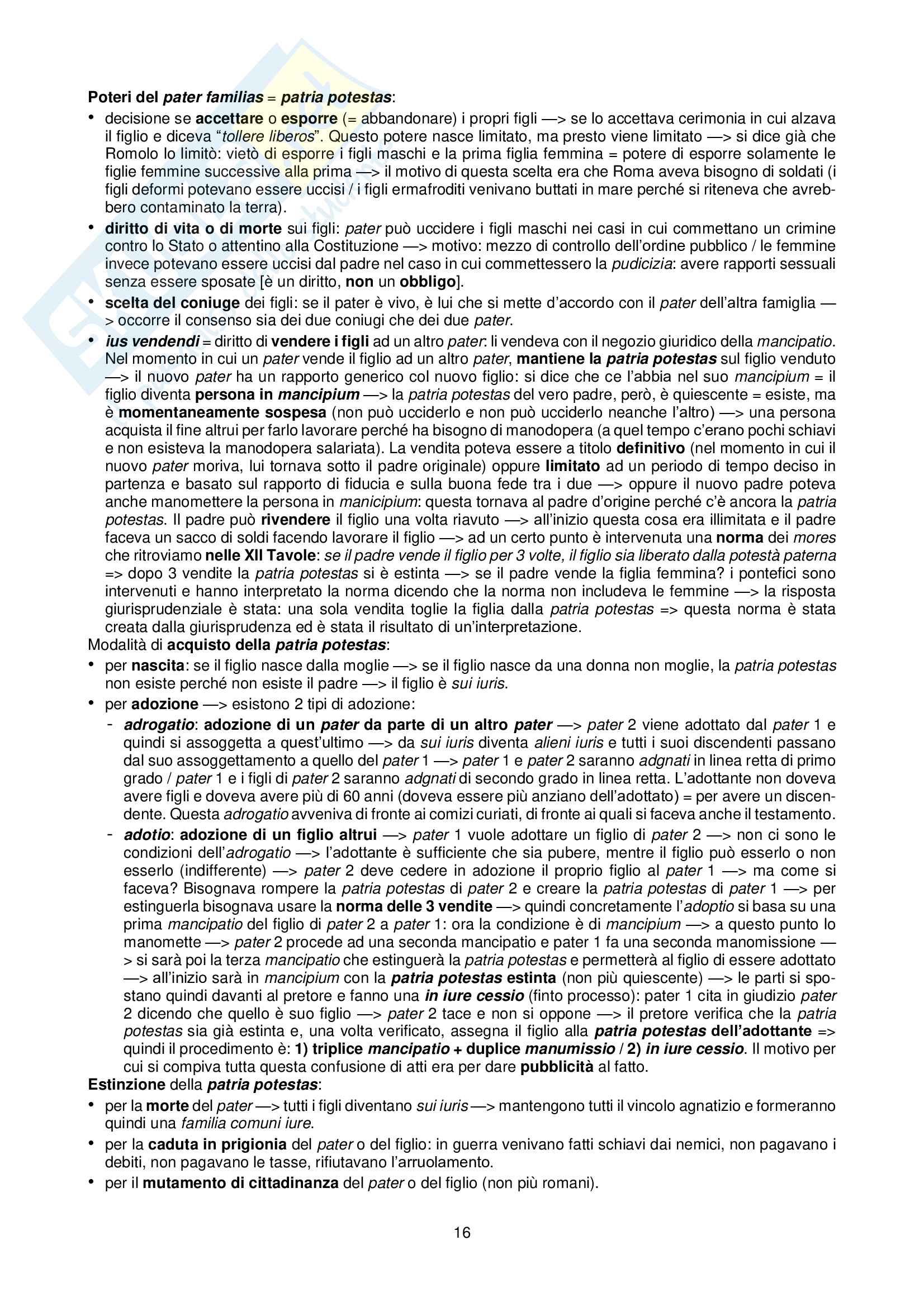 Diritto romano Pag. 16
