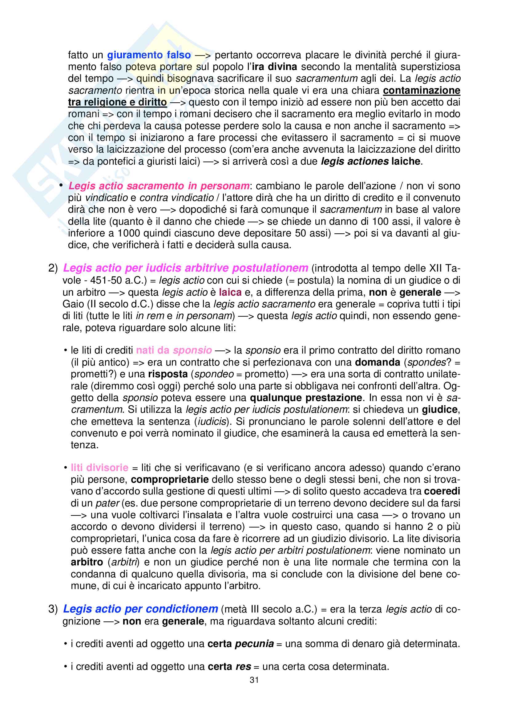 Diritto romano Pag. 31