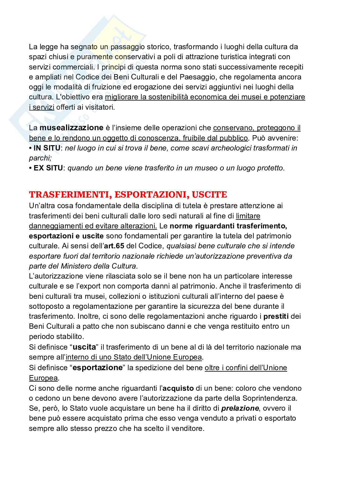 Appunti Beni culturali e ambientali Pag. 11