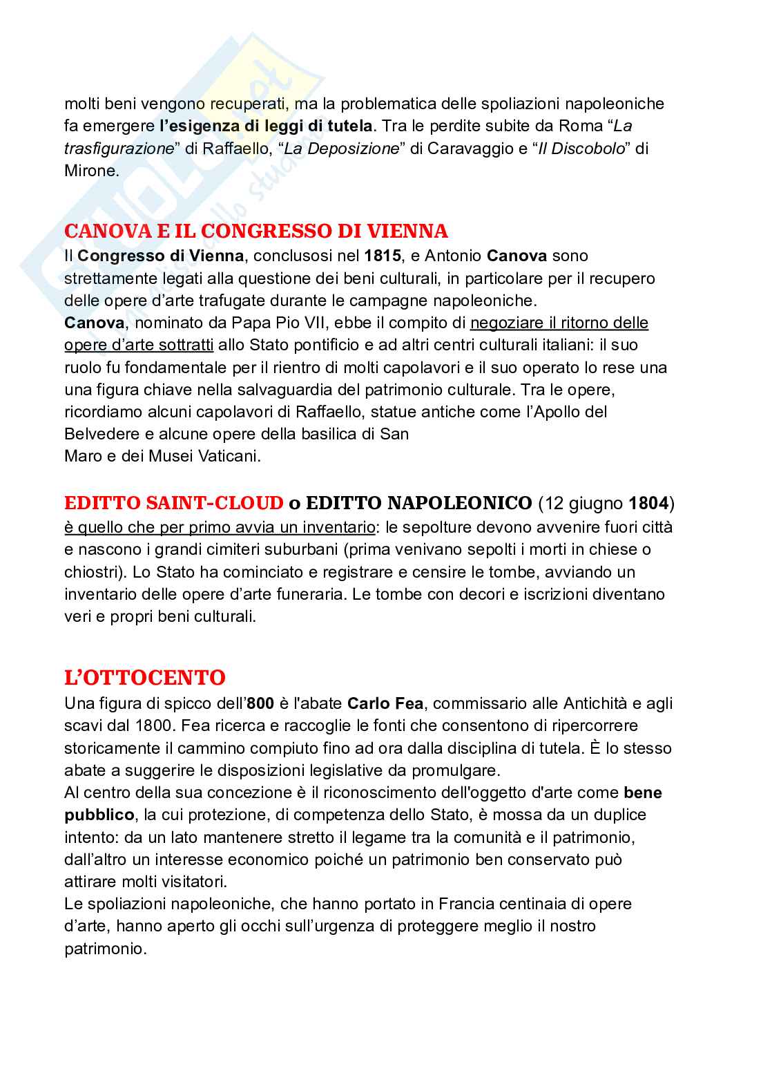 Appunti Beni culturali e ambientali Pag. 21