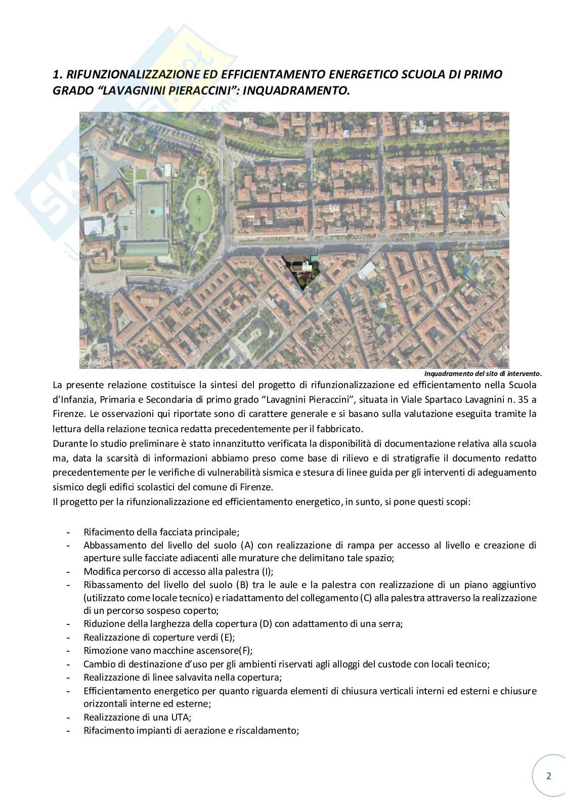 Appunti tesi finale esame Laboratorio di progettazione ambientale Pag. 2