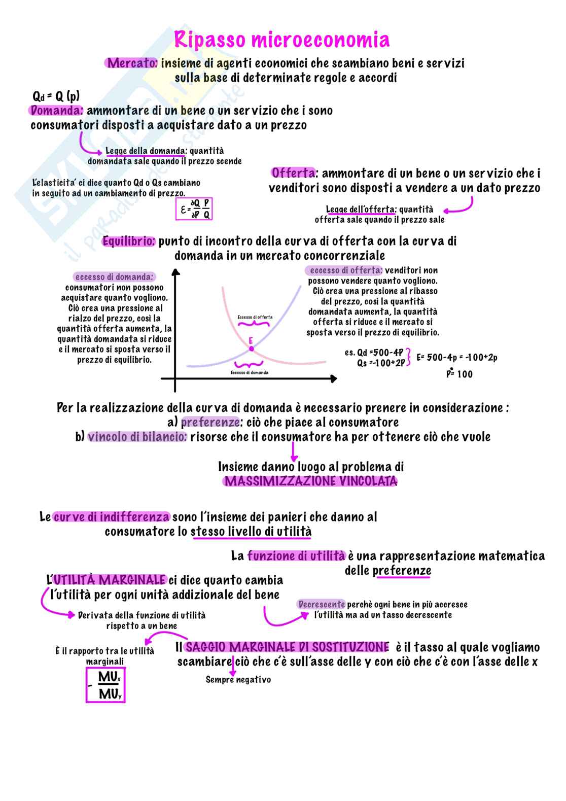 Macroeconomia  Pag. 1