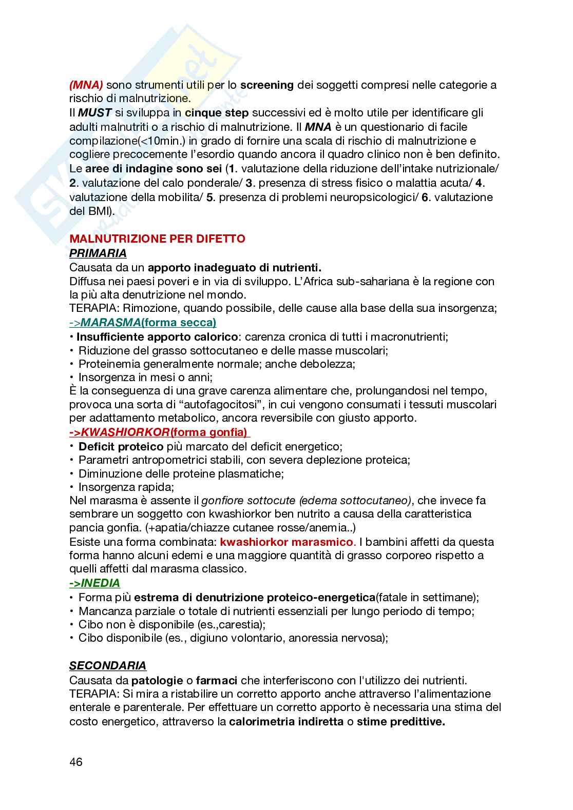 Appunti di Scienze dell'alimentazione Pag. 46