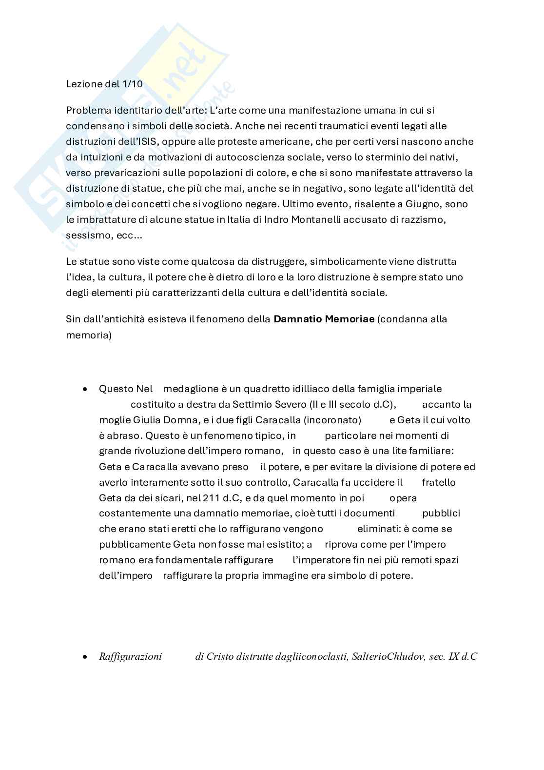 Approfondimento damnatio memoriae Pag. 1