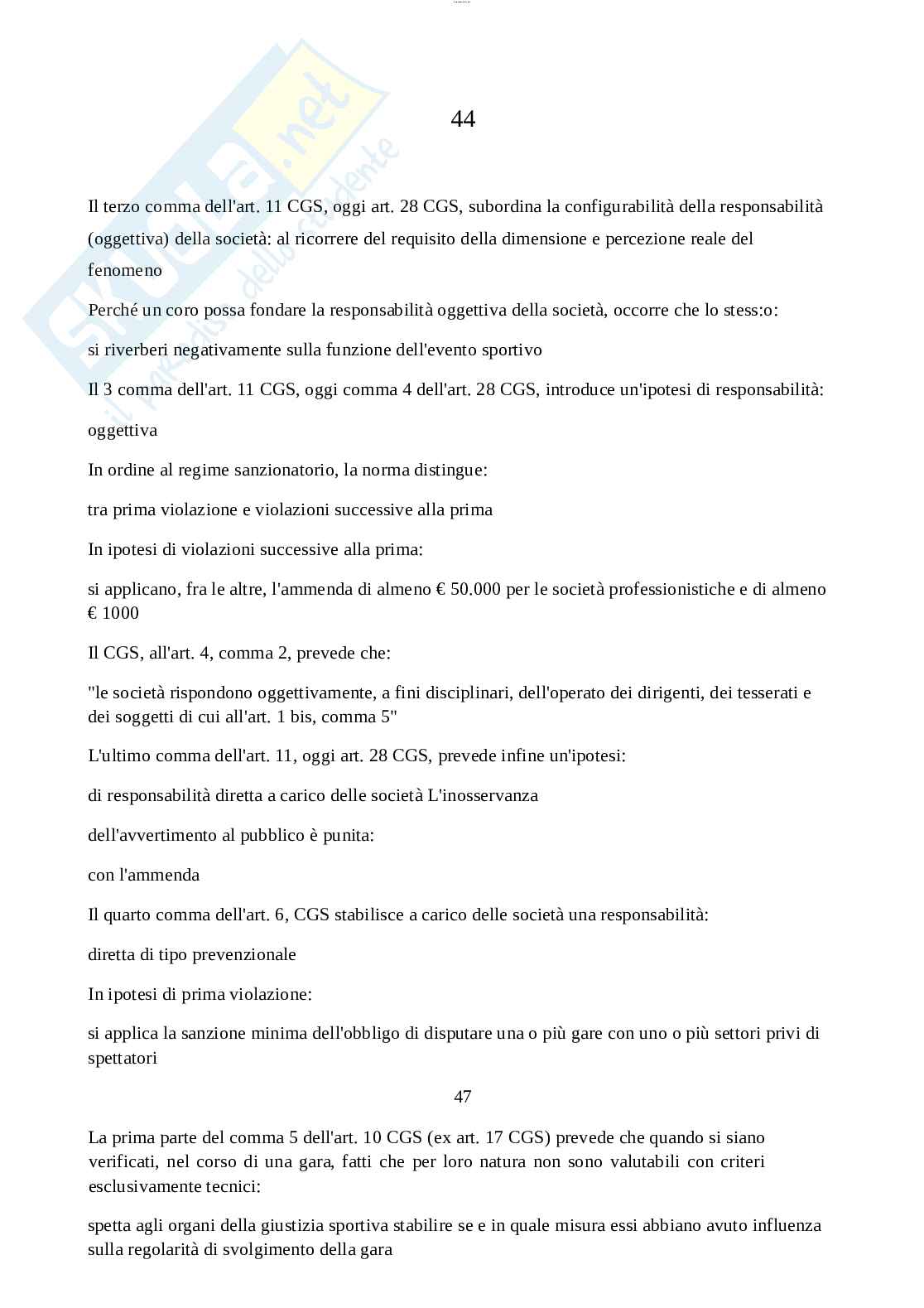 Paniere esame Giustizia sportiva Pag. 61