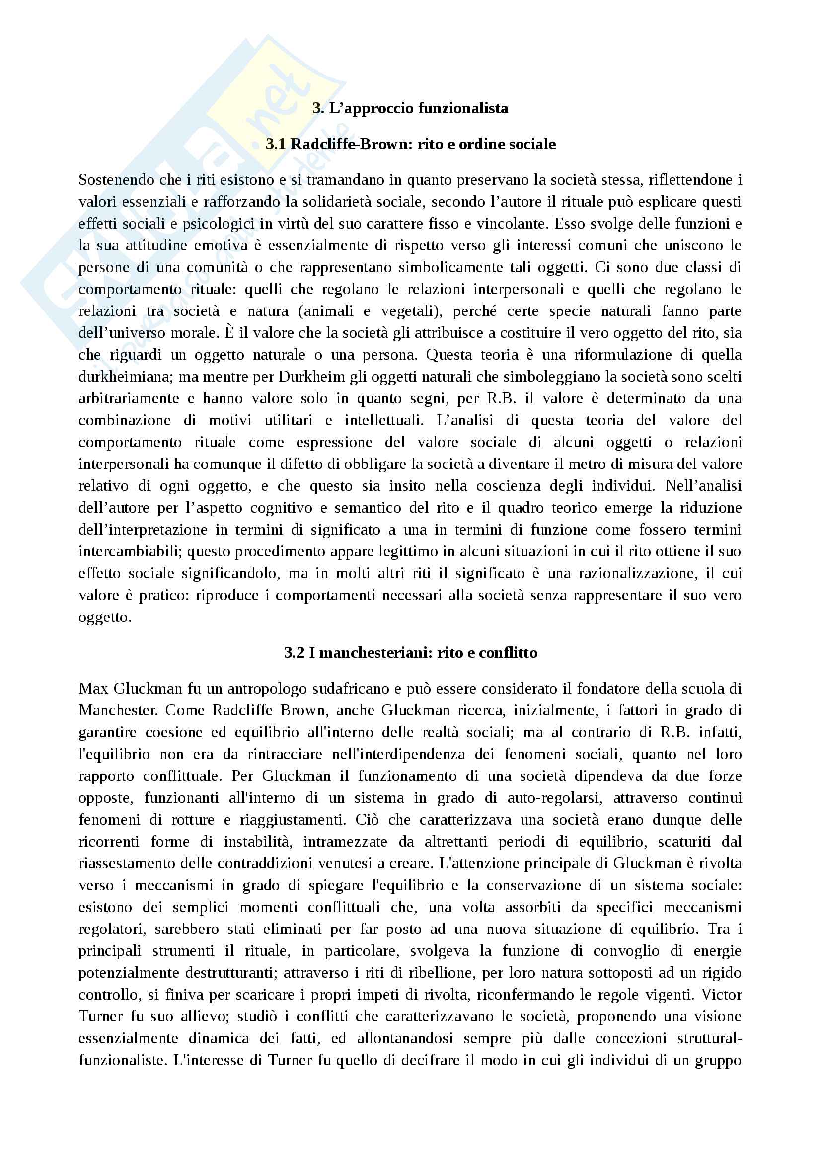 Riassunto esame Antropologia delle pratiche simboliche, prof. Lupo, da saggio consigliato di Valeri, Rito Pag. 2