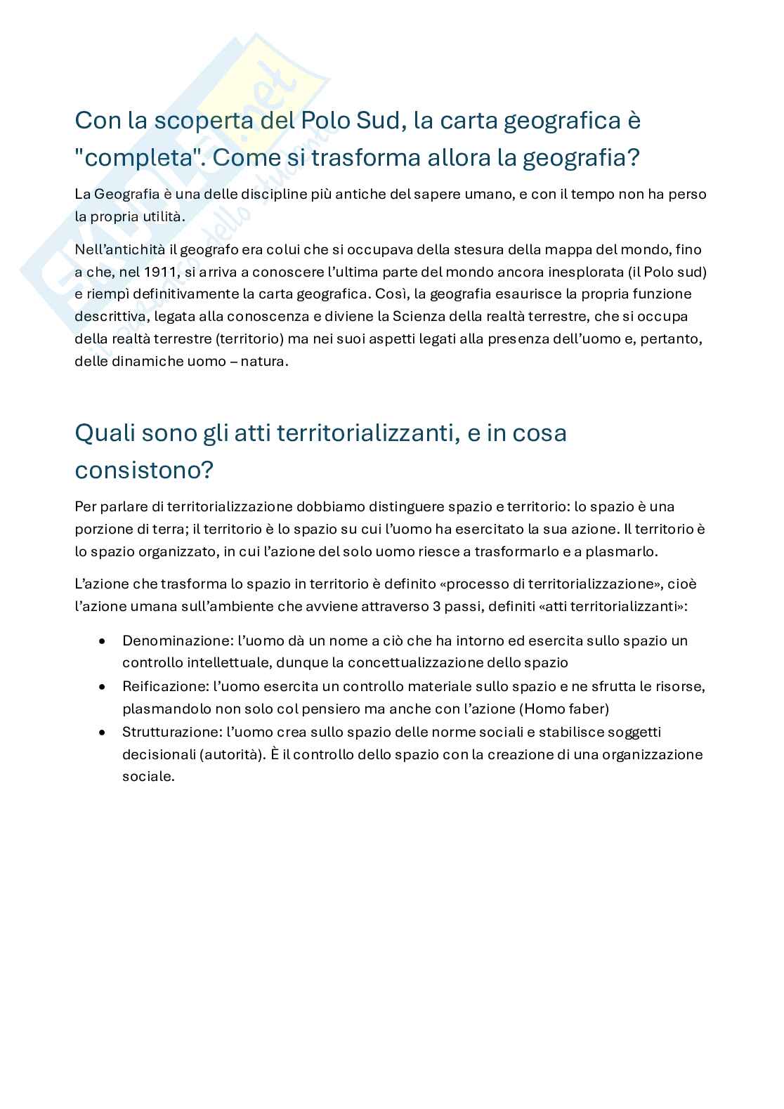 Paniere Geografia - Risposte aperte - aggiornato (2026) Pag. 2