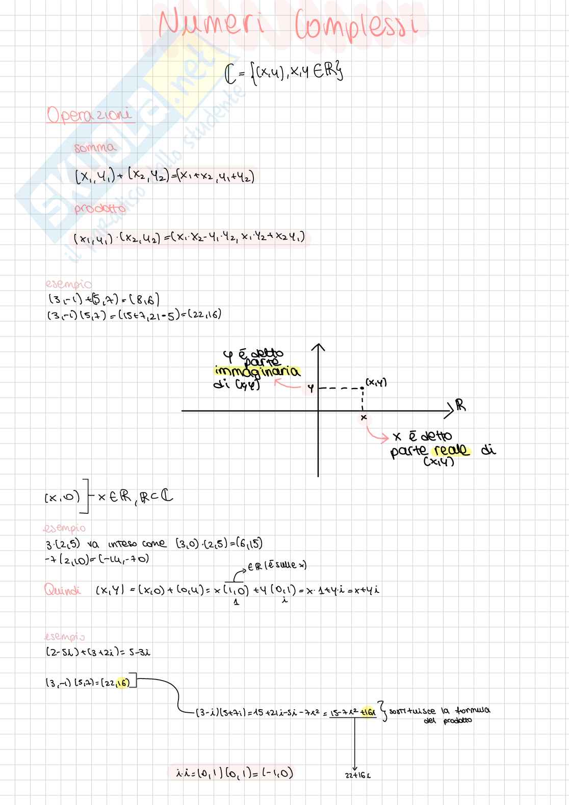 Appunti di Geometria e algebra lineare Pag. 1