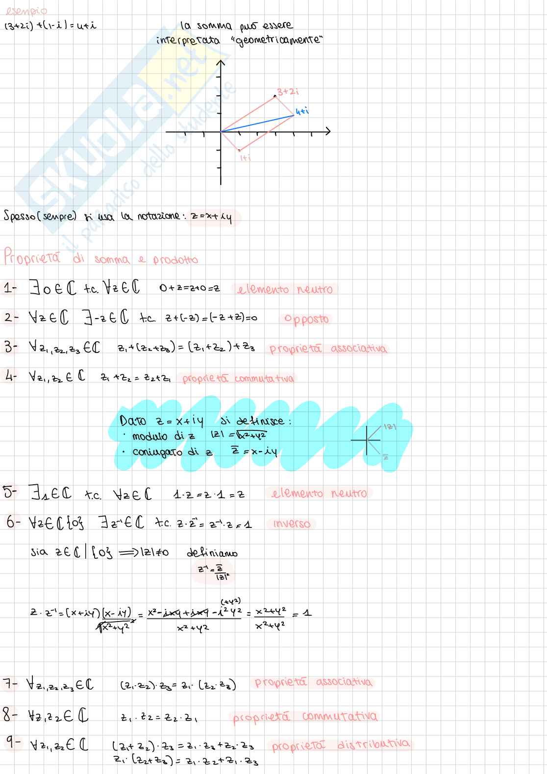 Appunti di Geometria e algebra lineare Pag. 2
