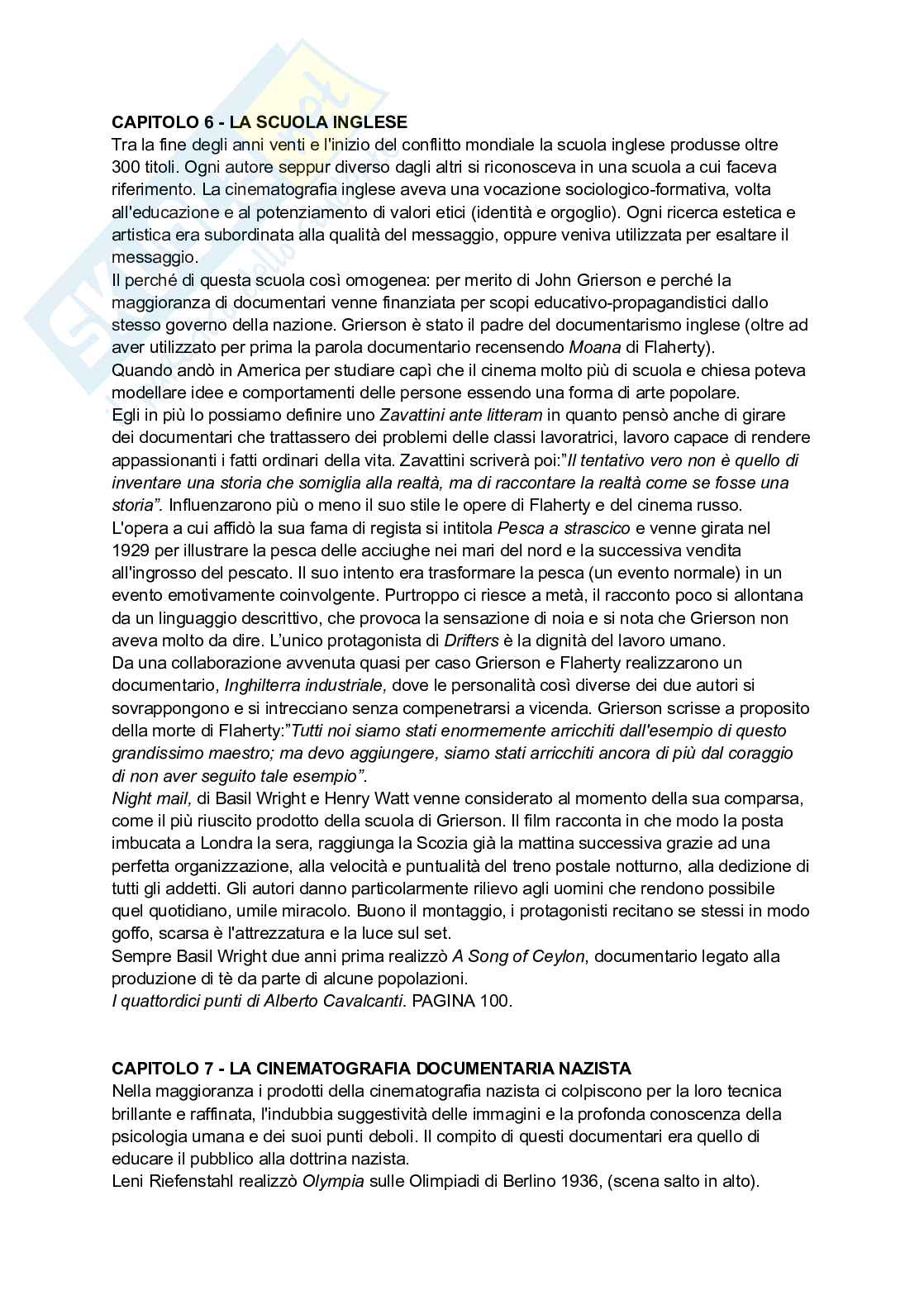 Riassunto esame Cinematografia documentaria, Prof. Pinelli Carlo Alberto, libro consigliato Professione documentarista. Storia e pratiche di una passione, Pinelli Pag. 6