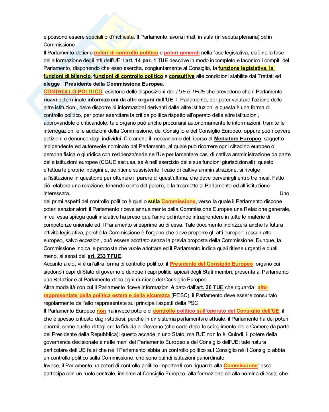 Diritto europeo  Pag. 11