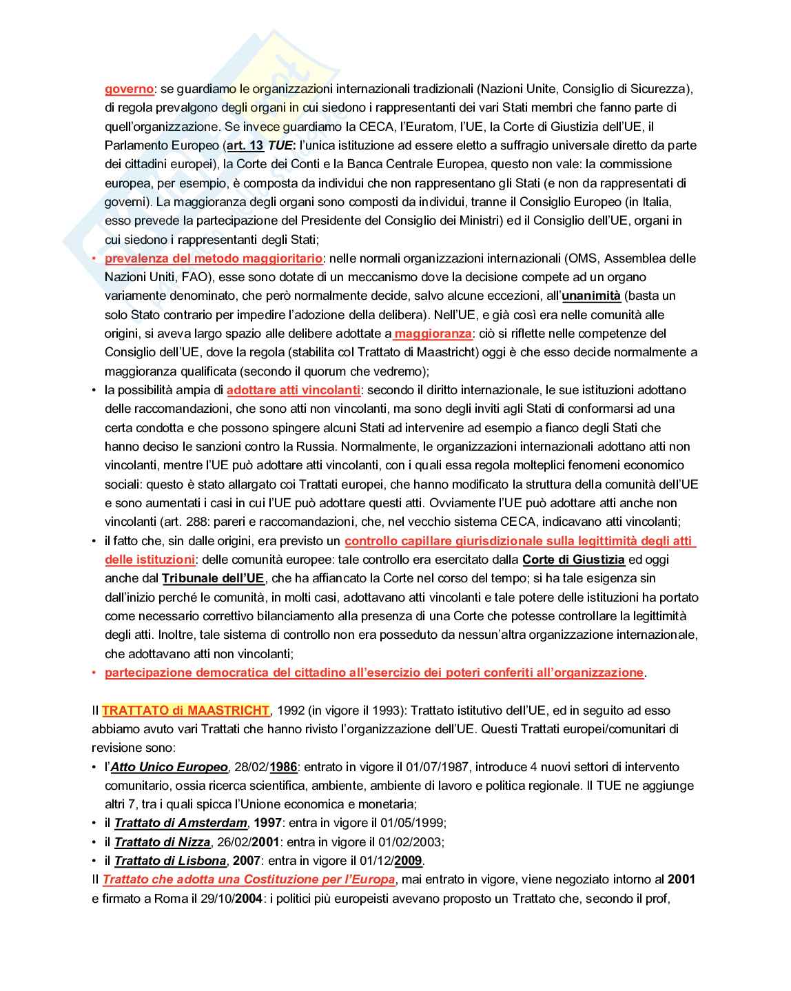 Diritto europeo  Pag. 6