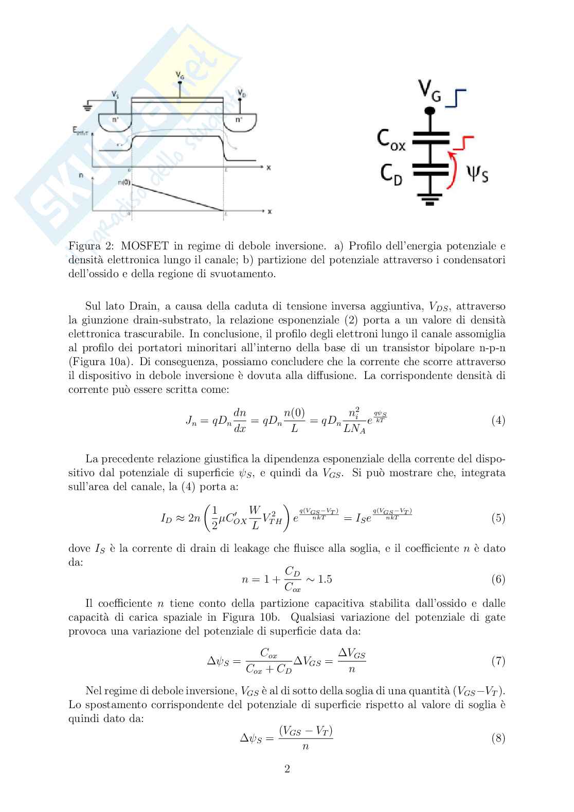 Funzionamento e Prestazioni del MOSFET: Parte 2 Pag. 2