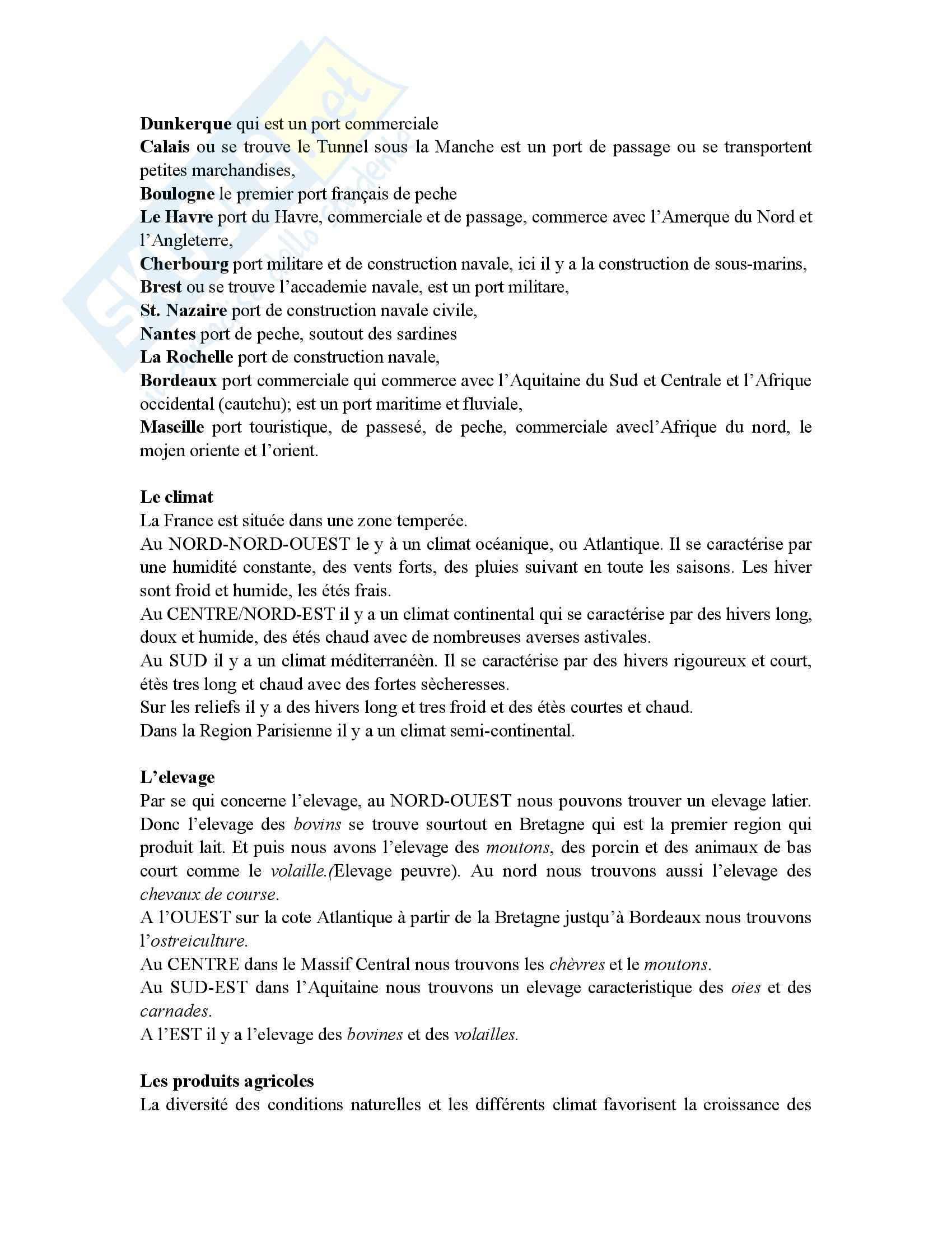 Francese - nozioni generali - Appunti Pag. 2