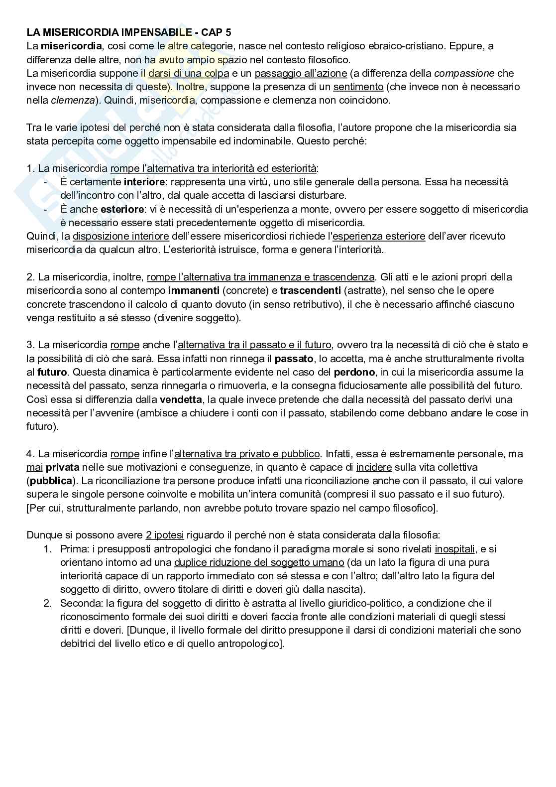 Riassunto esame Etica della relazione d'aiuto, Prof. Biancu Stefano, libro consigliato Il massimo necessario; Presente; Cura e giustizia: tra teoria e prassi, Biancu, Biancu, Palazzani Pag. 11