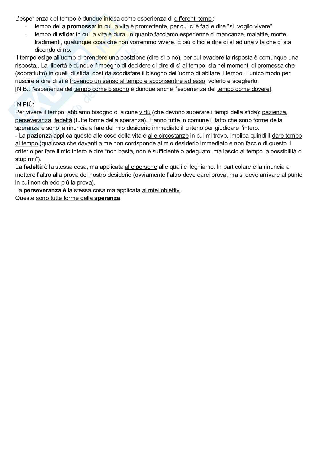 Riassunto esame Etica della relazione d'aiuto, Prof. Biancu Stefano, libro consigliato Il massimo necessario; Presente; Cura e giustizia: tra teoria e prassi, Biancu, Biancu, Palazzani Pag. 16