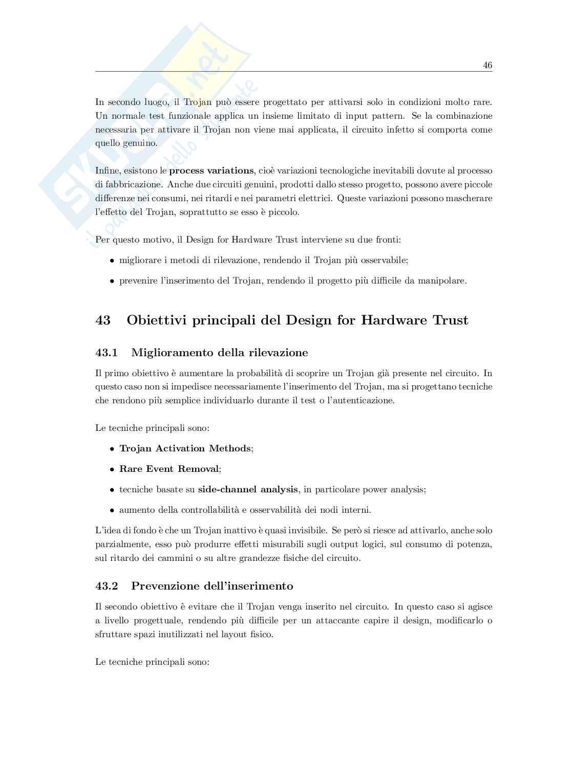 Appunti Hardware and embedded security - parte 2  Pag. 46