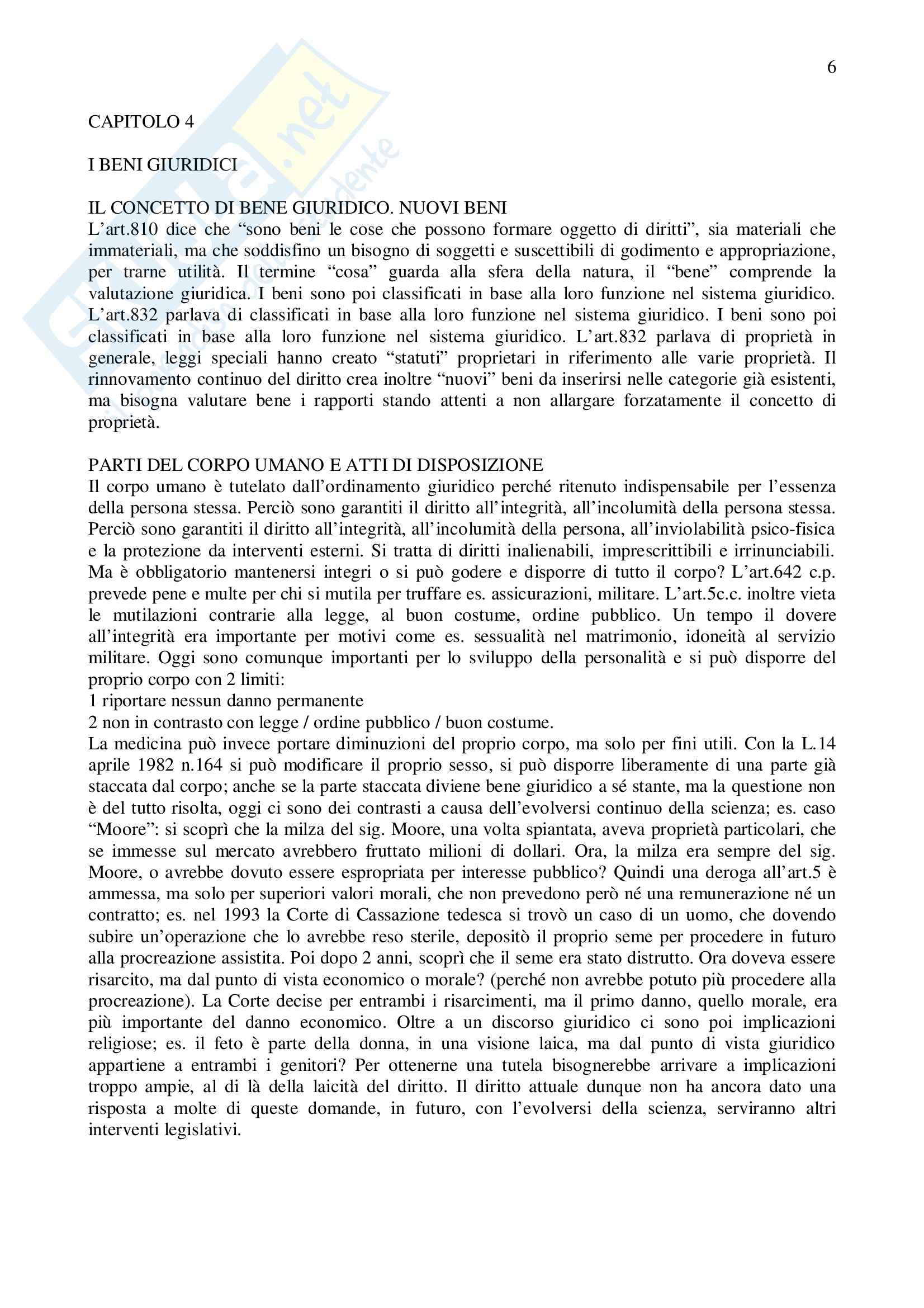 Riassunto esame Diritto Privato, prof. indefinito, libro consigliato Diritto Privato, Alcaro Pag. 6