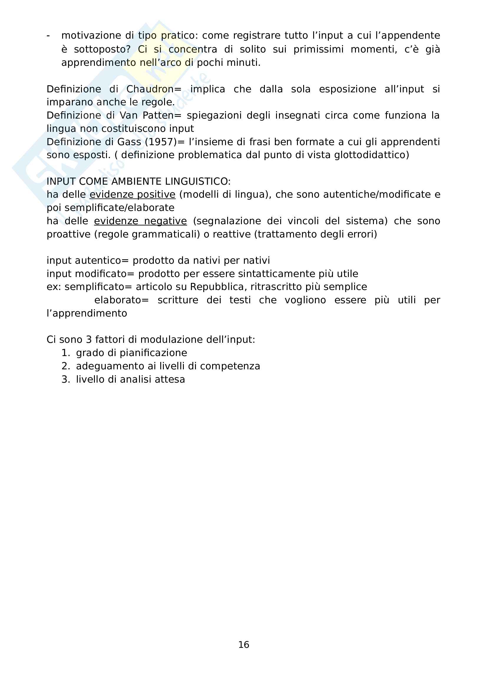Appunti Didattica delle Lingue Straniere Pag. 16