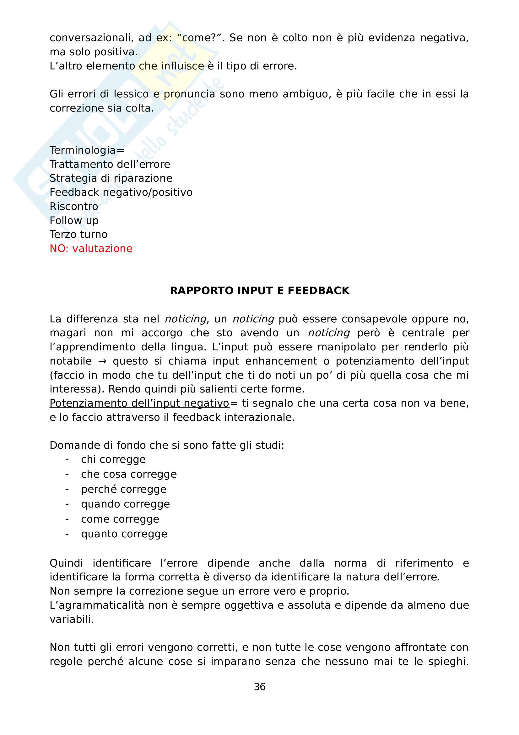 Appunti Didattica delle Lingue Straniere Pag. 36