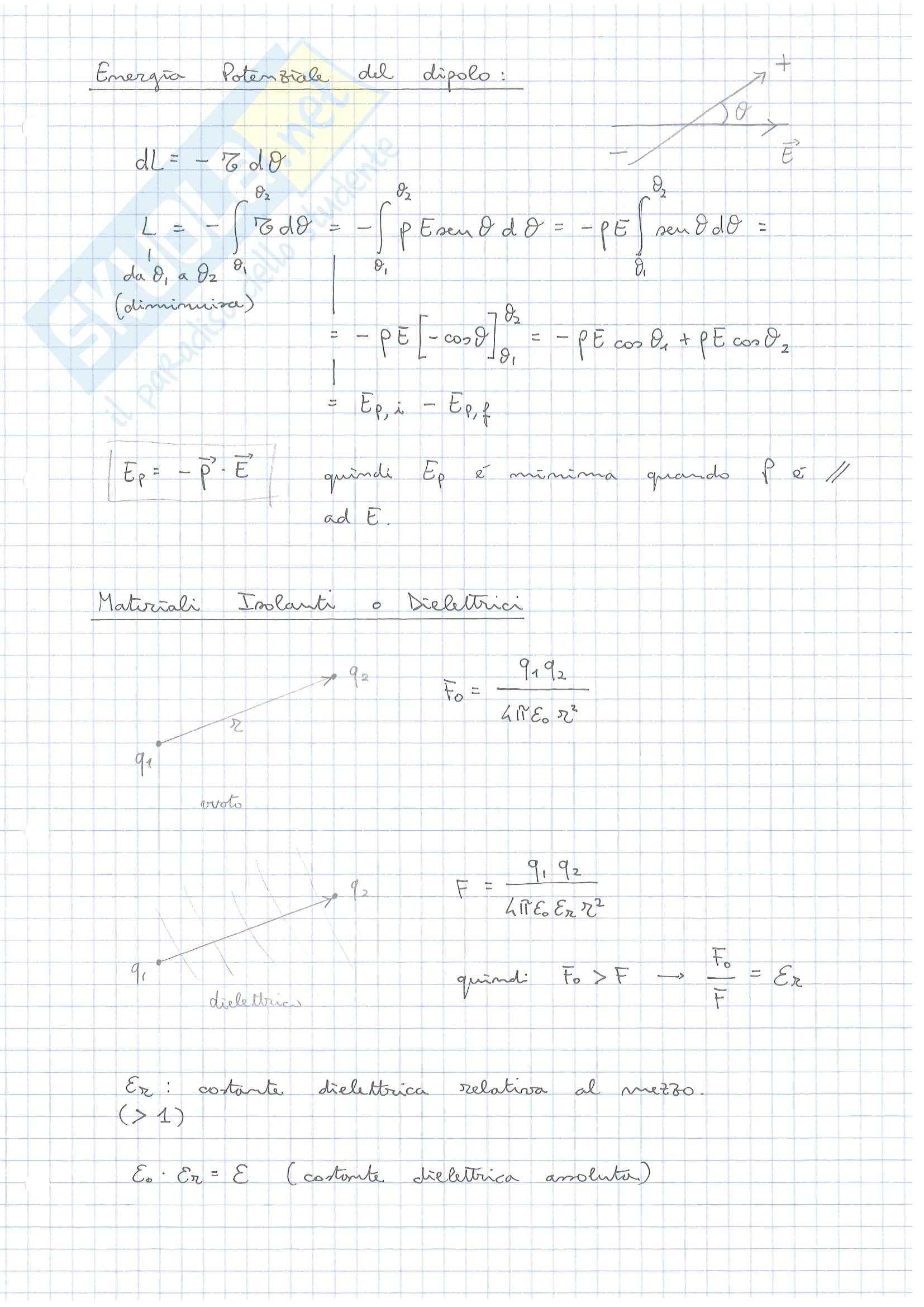 Fondamenti di fisica, Elettrostatica Magnetismo Pag. 31