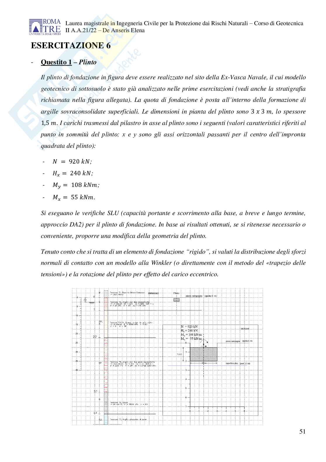 Esecitazione di Geotecnica svolte    Pag. 51