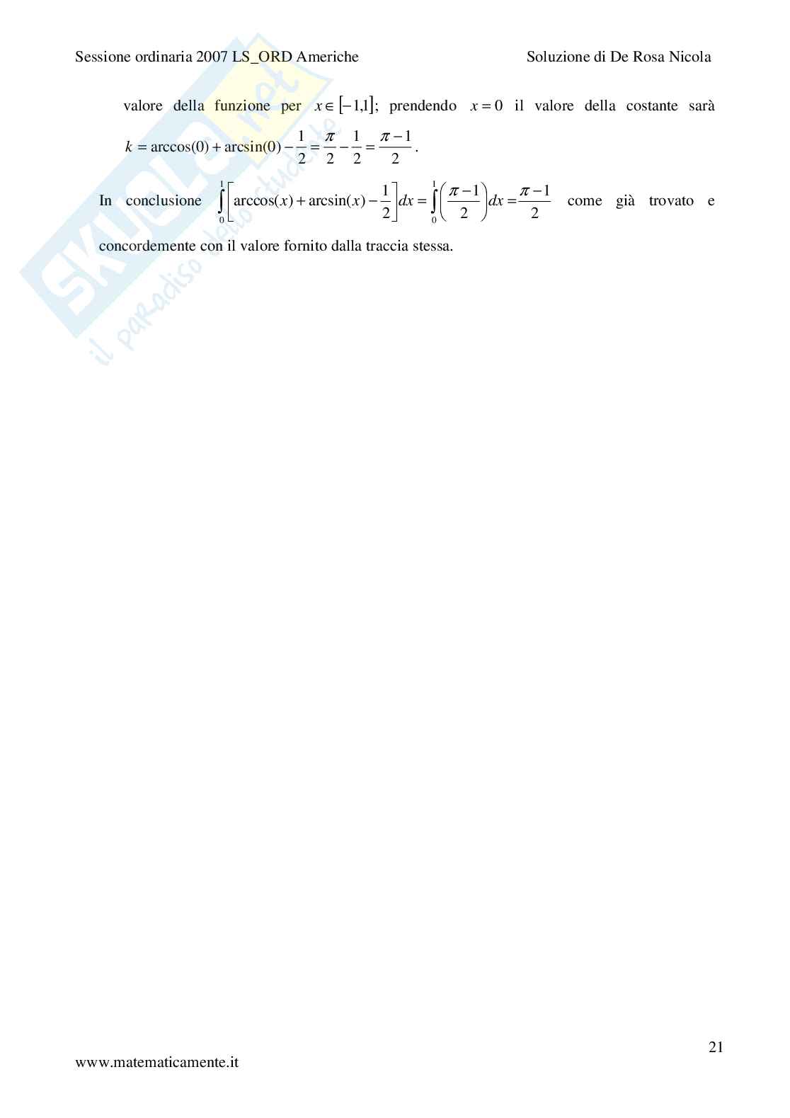 2007 - Liceo Scientifico - Scuole italiane all'estero (Americhe) Pag. 21