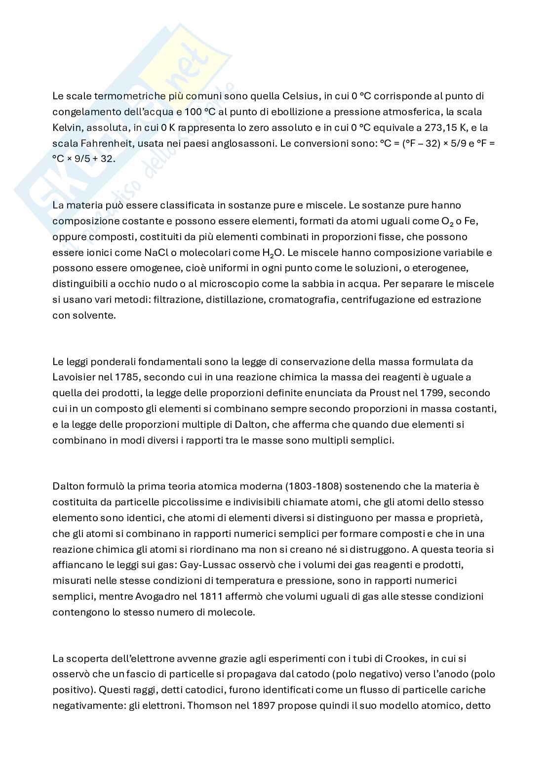 Chimica e propedeutica biochimica Pag. 2