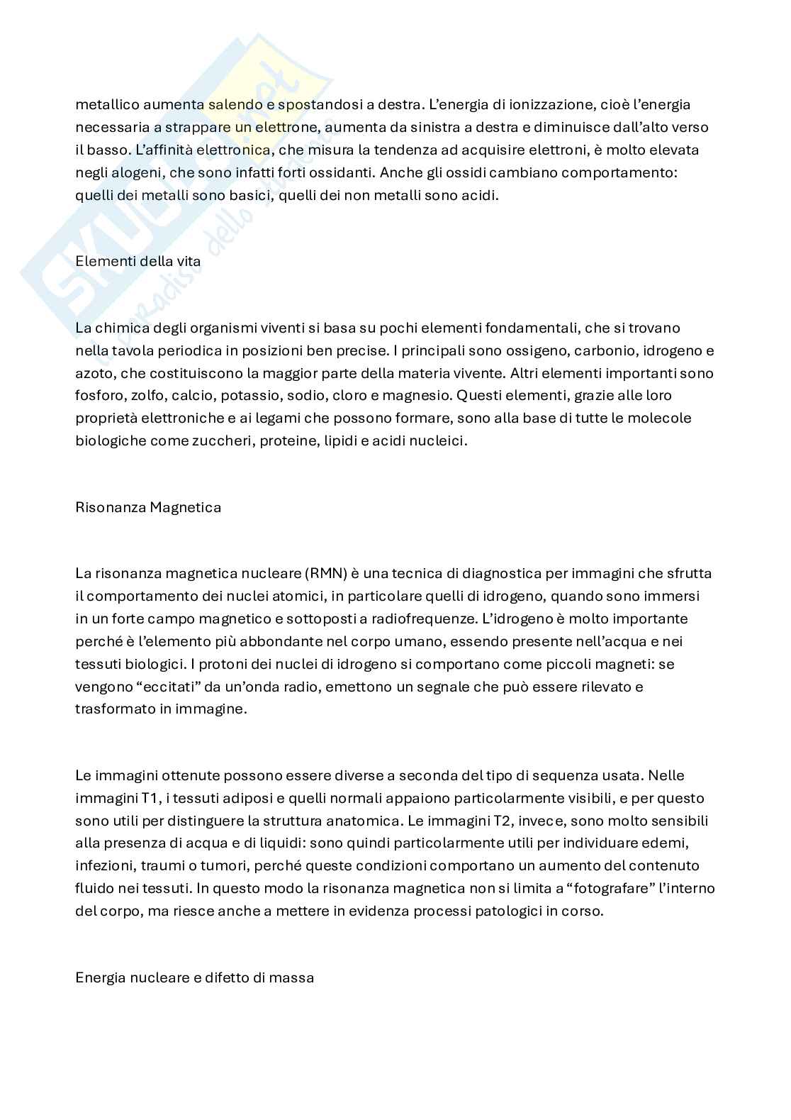 Chimica e propedeutica biochimica Pag. 6