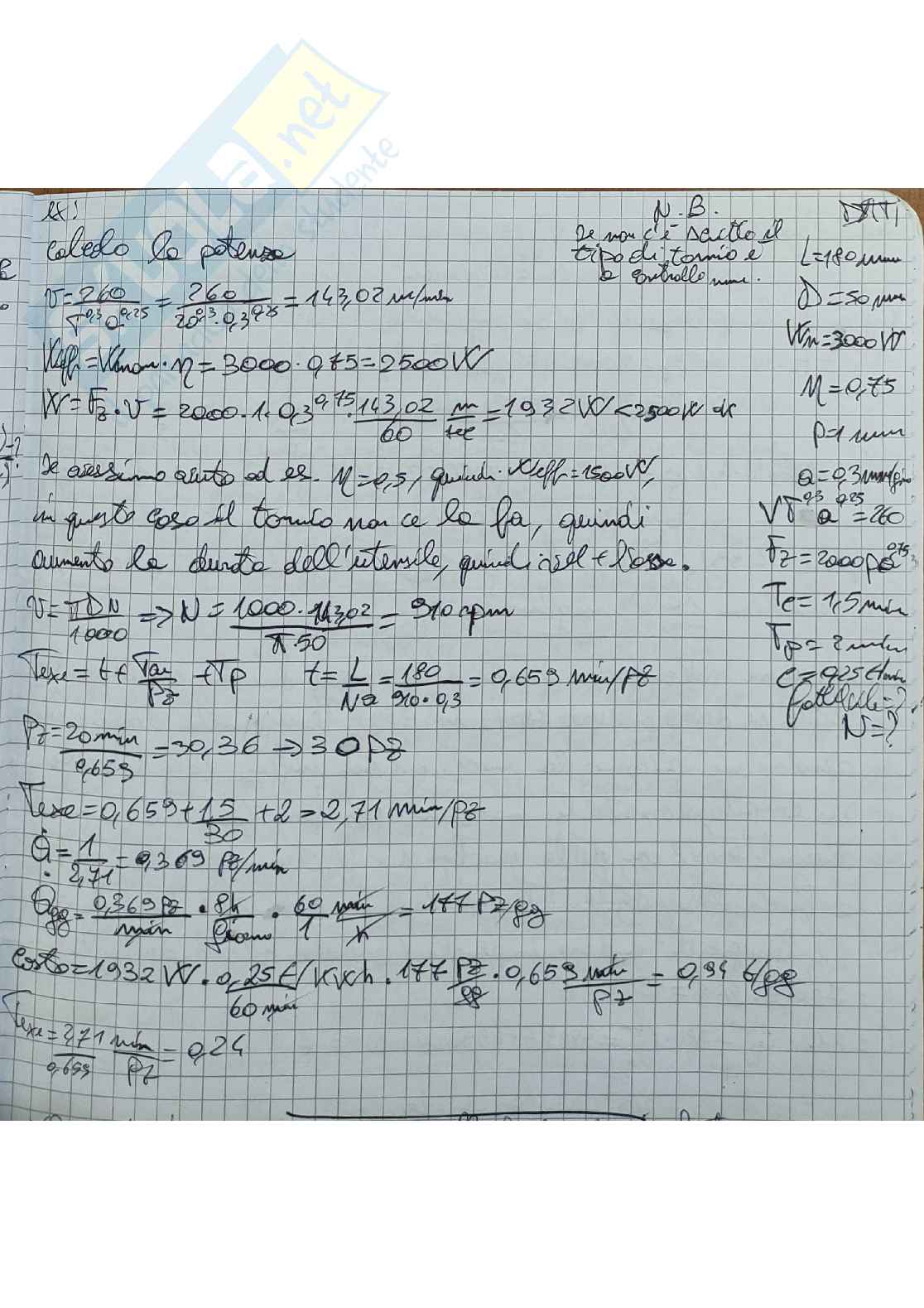 Esercizi svolti di Tecnologia e meccanica dei materiali  Pag. 21