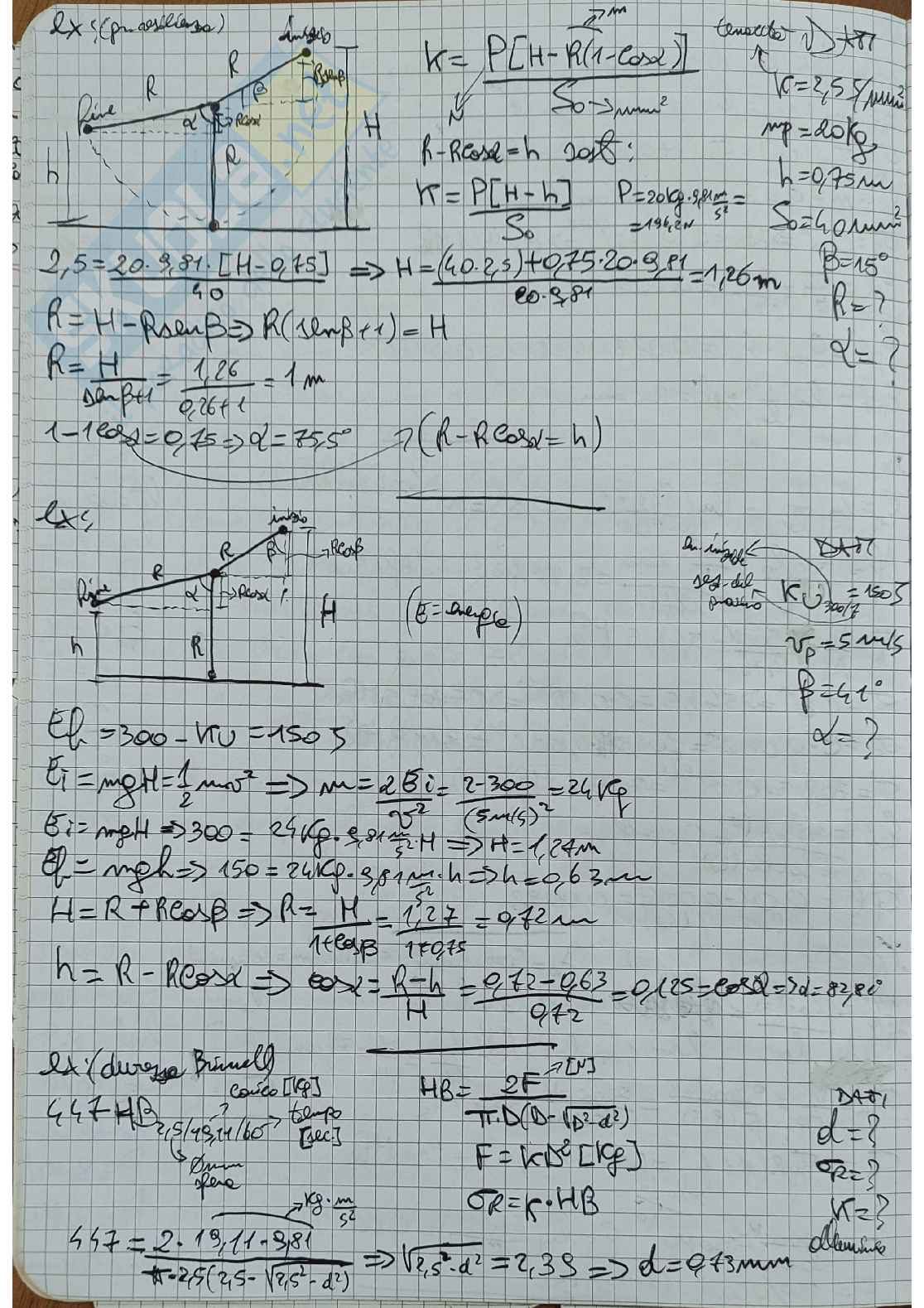 Esercizi svolti di Tecnologia e meccanica dei materiali  Pag. 6