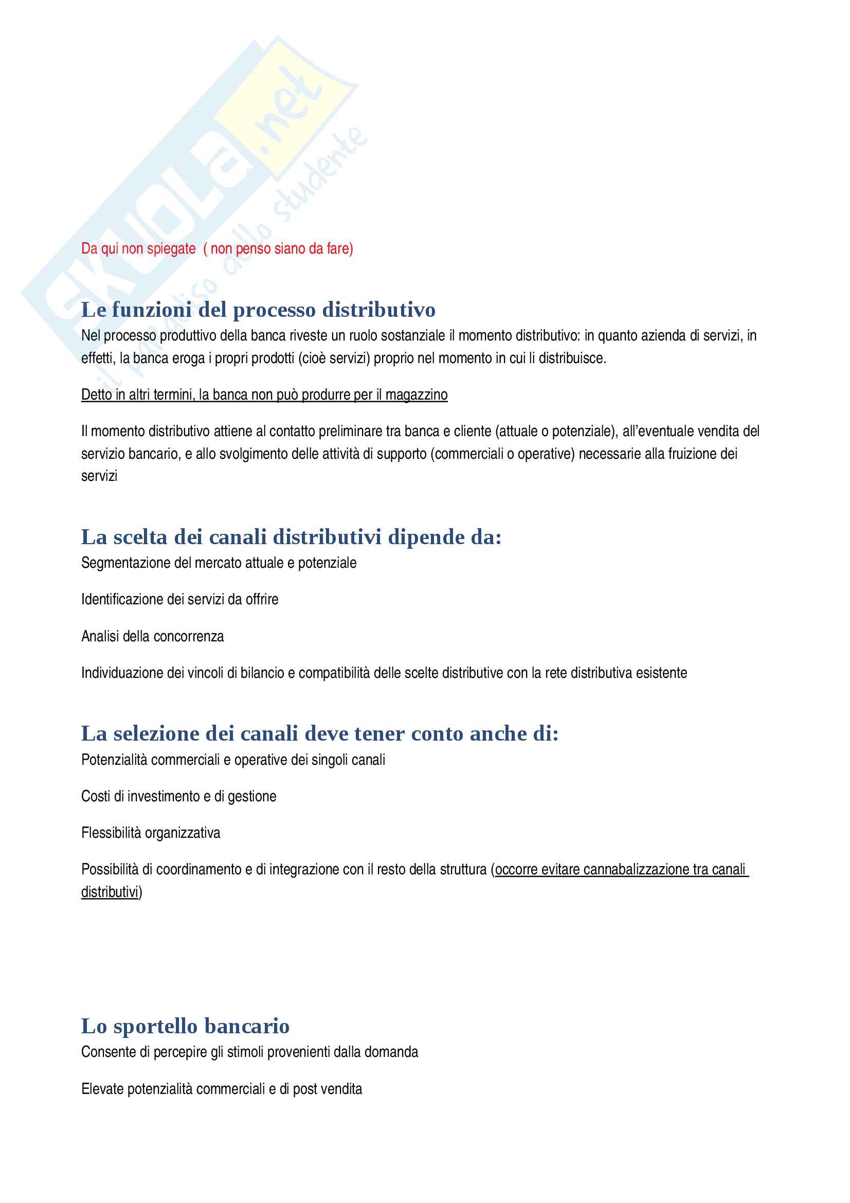 Economia delle Aziende di Credito - 2° Parziale Pag. 56