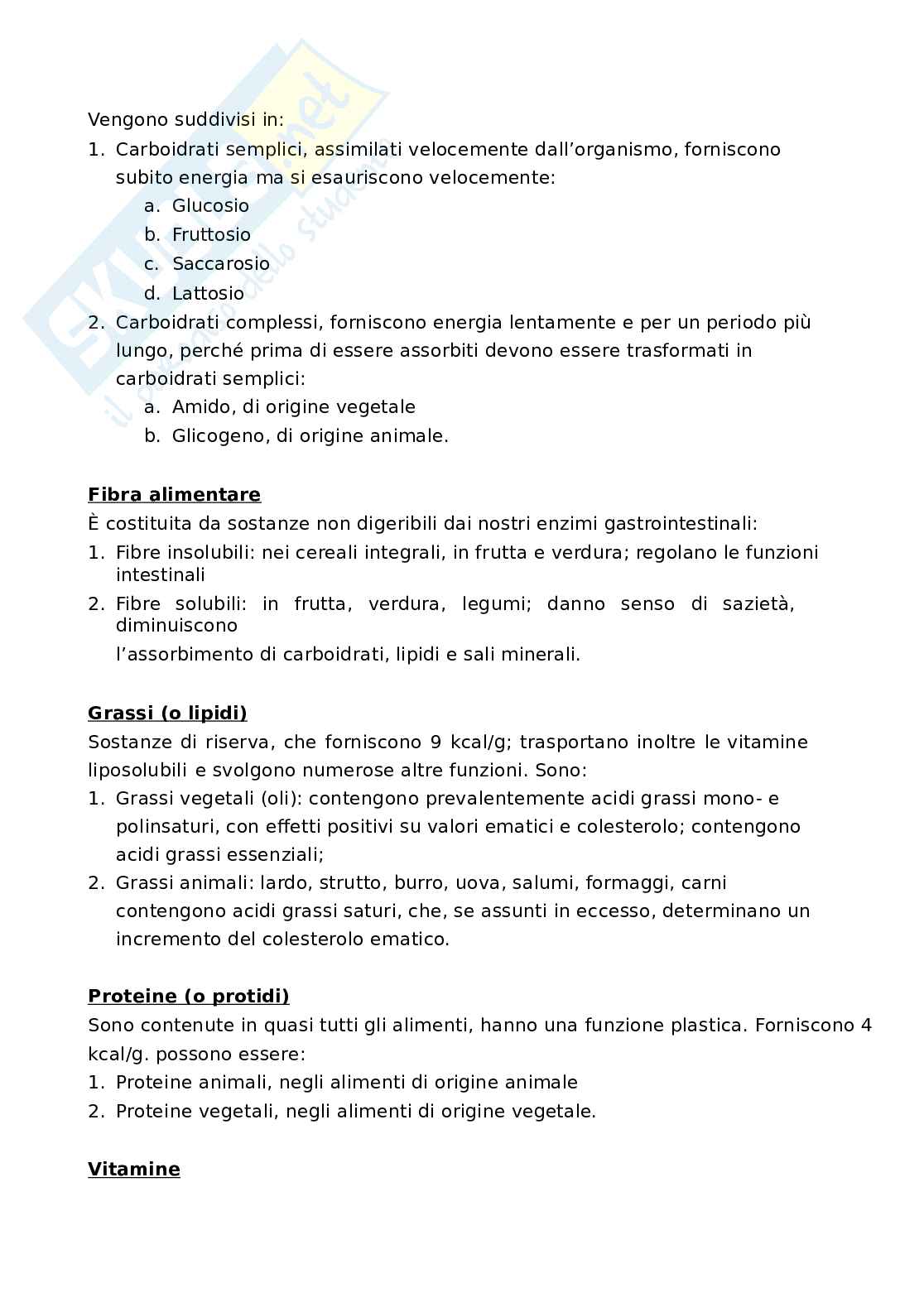 Appunti Analisi chimiche dei prodotti alimentari  Pag. 11