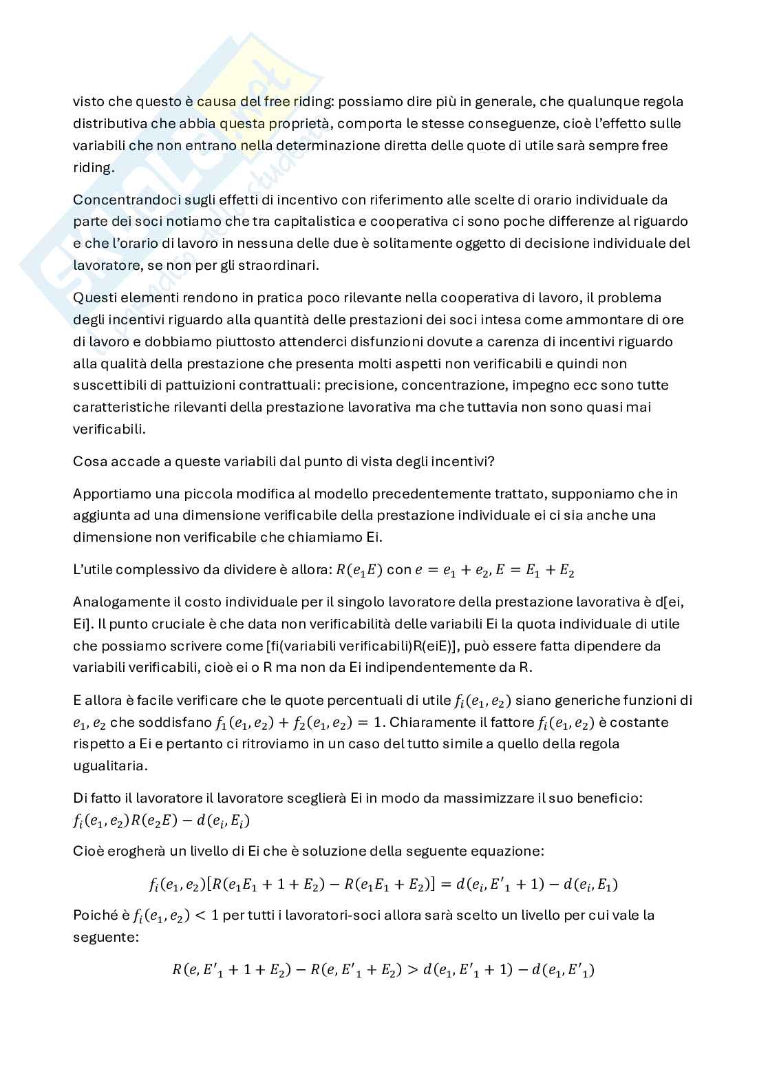 Appunti di Economia dell'organizzazione  Pag. 31