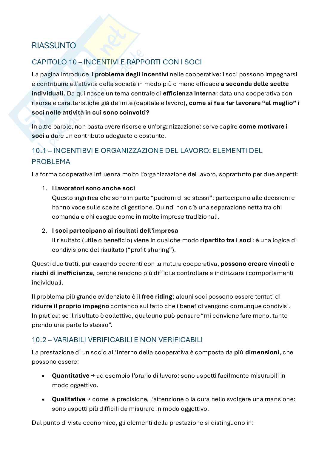 Appunti di Economia dell'organizzazione  Pag. 36