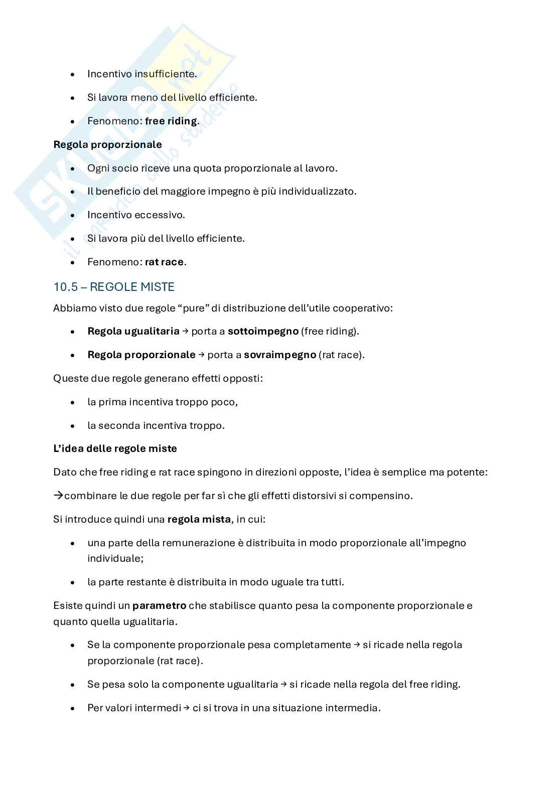 Appunti di Economia dell'organizzazione  Pag. 41