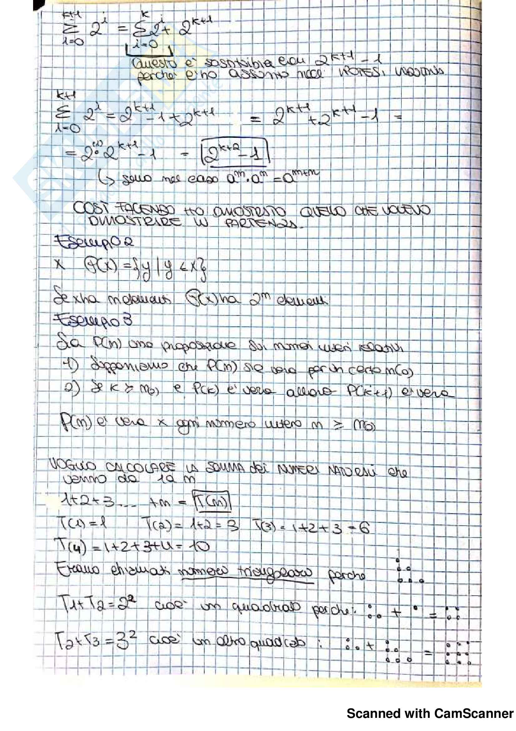 Appunti delle lezioni Matematica per la formazione di base (I) Prof Dolcetti Pag. 11