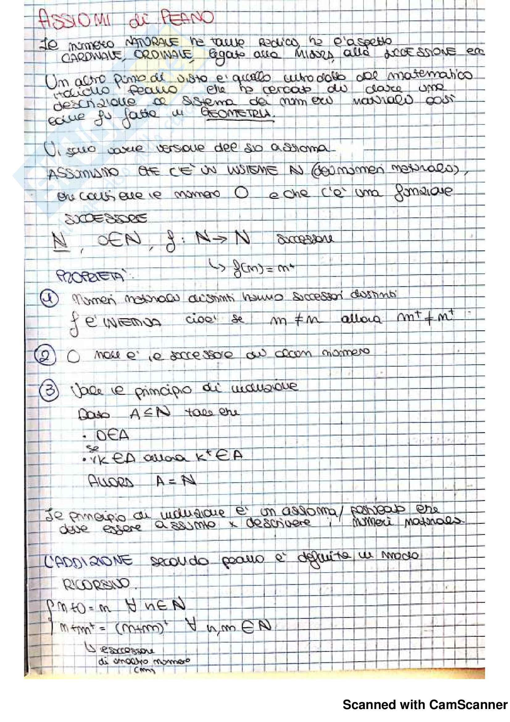 Appunti delle lezioni Matematica per la formazione di base (I) Prof Dolcetti Pag. 16
