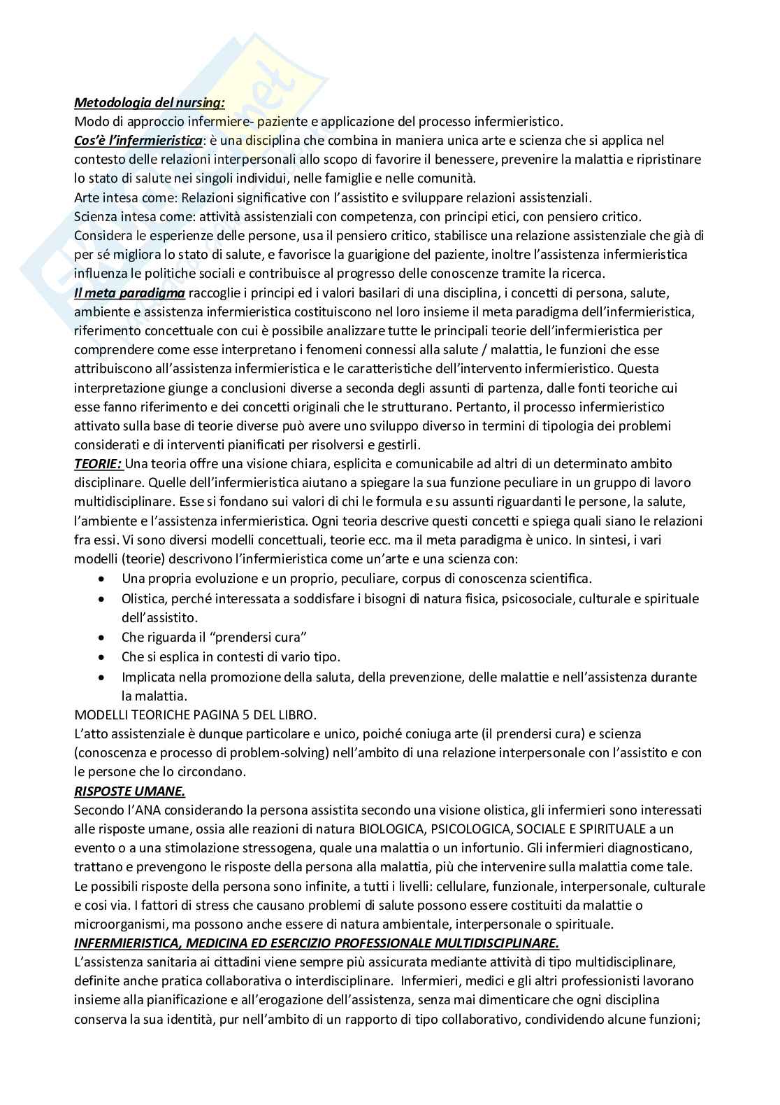 Infermieristica generale e clinica Pag. 1