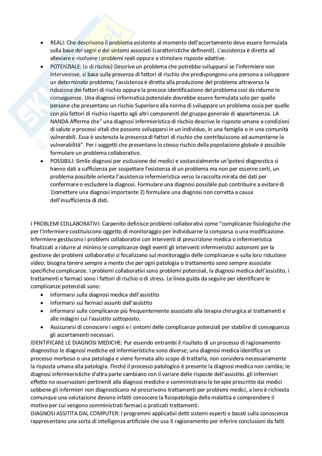Infermieristica generale e clinica Pag. 26