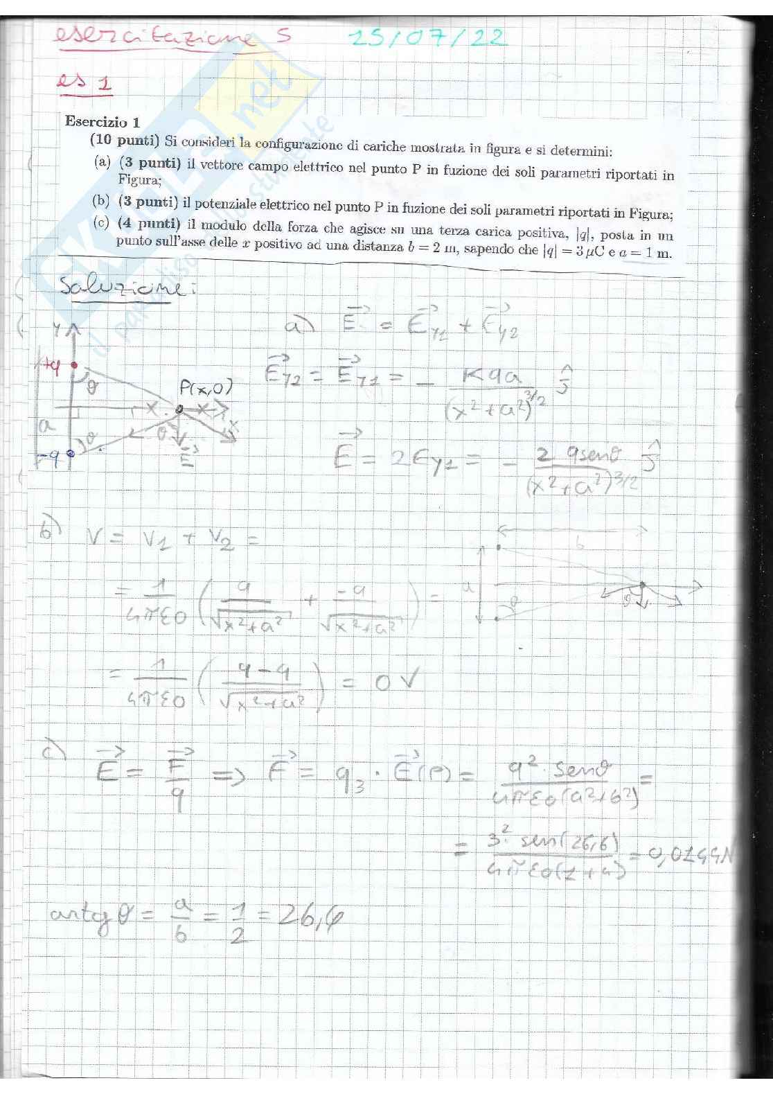 Fisica 2 - Esercitazioni prove d' esame Pag. 81