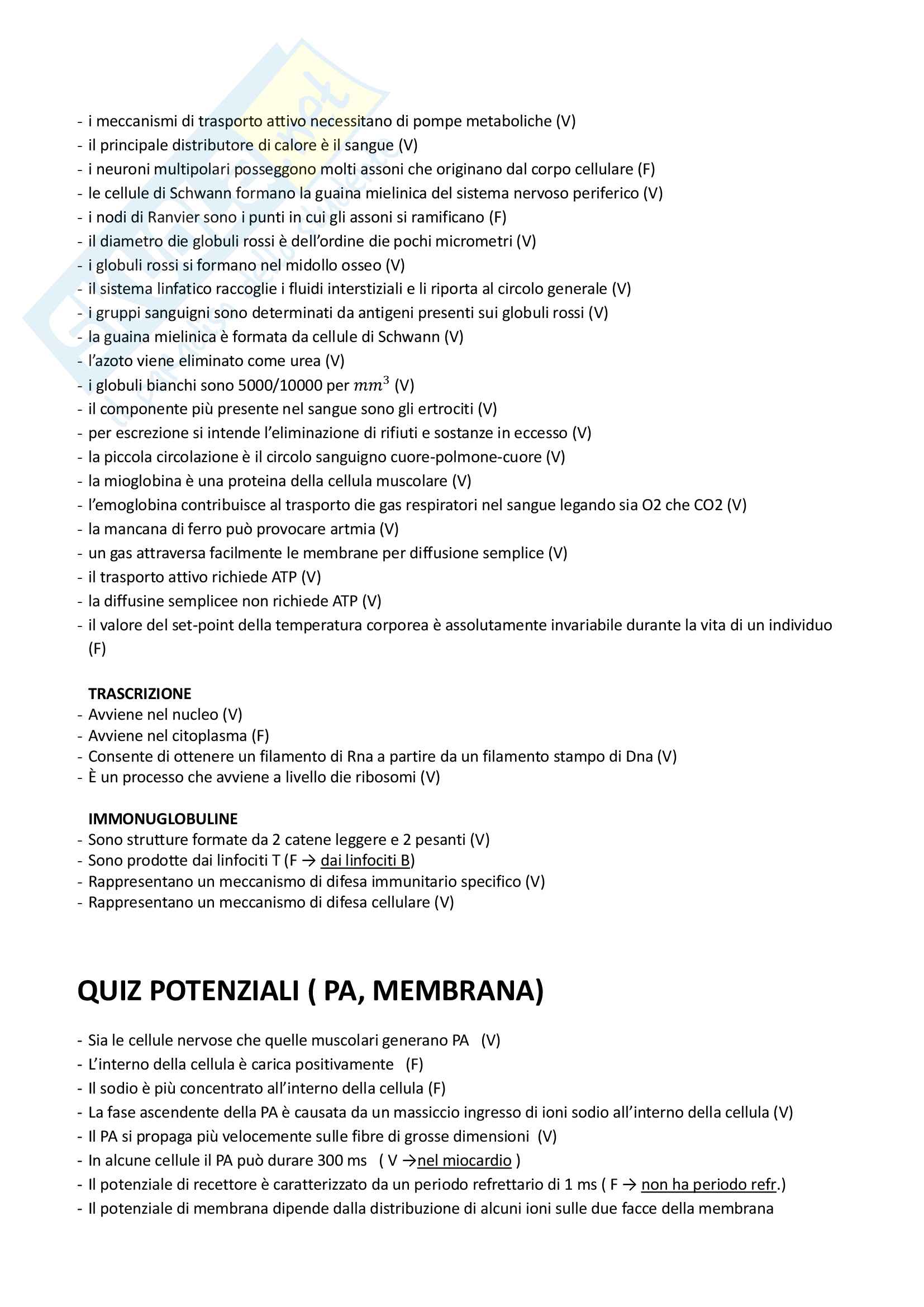 Fisiologia: riassunto e quiz esame - prof Roatta Pag. 96