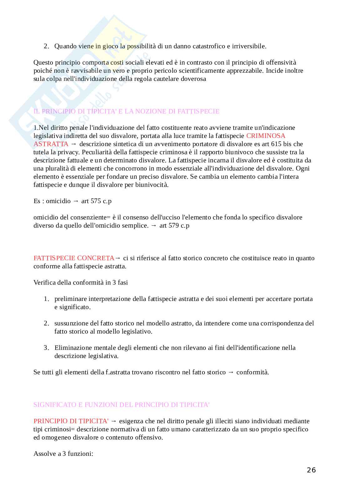 Appunti di Diritto penale Pag. 26